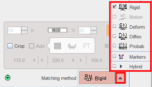 MatchingMethodSelection